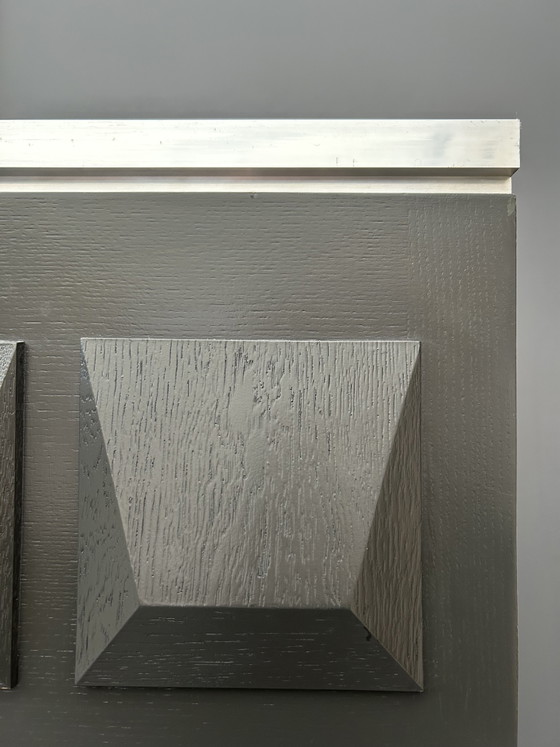Image 1 of Brutalistischer Barschrank aus Holz – 1970er Jahre
