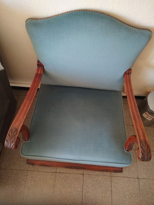 Poltrona stile Reggenza Luigi XV