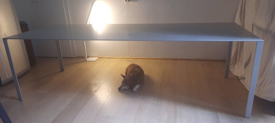 Image 1 of Jean Nouvel “LESS” Original Desk/Table – 1990s Unifor (Molteni) – Metal