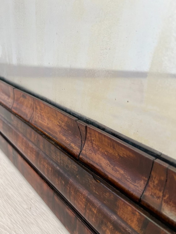 Image 1 of Cassettone - Noce - Comò con specchiera