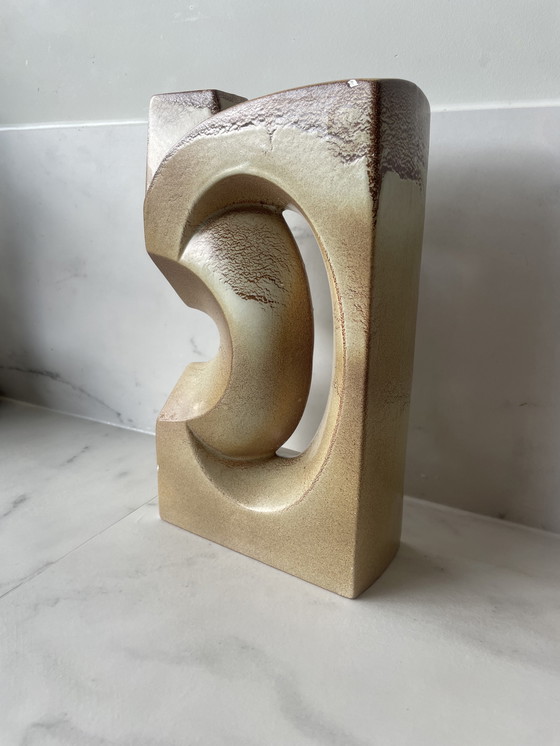 Image 1 of Beautiful Bertoncello 70's vase, by Roberto Rigon