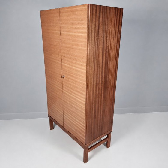 Image 1 of Vintage Wardrobe in Beech, 1970s