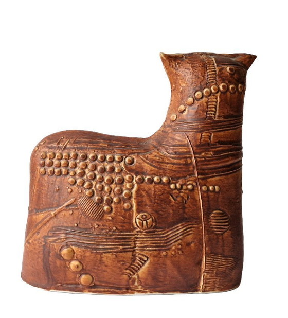 Image 1 of Rörstrand - Gato "Terra" de Bertil Vallien