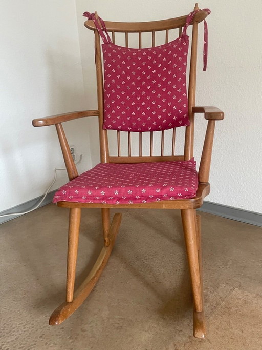 Mid Century Schaukelstuhl