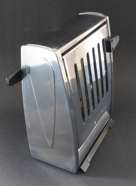 Image 1 of Two Inventum vintage chrome toasters