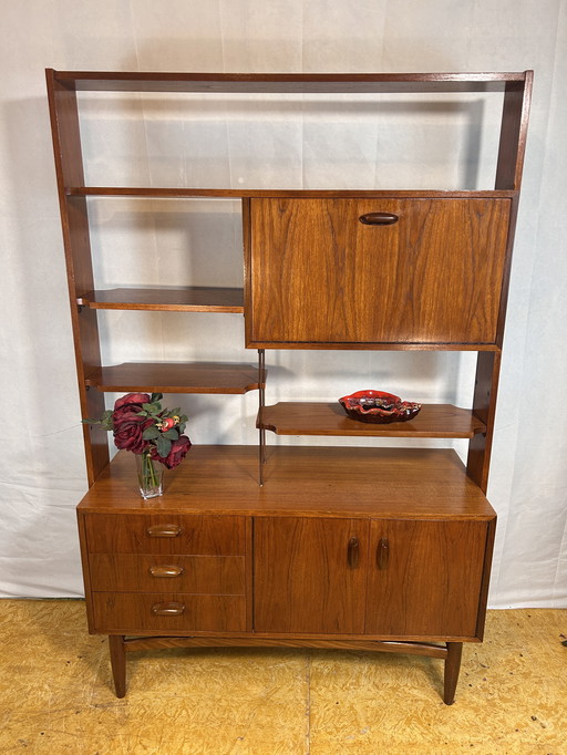 Mid-Century Retro Vintage Teak Room Divider by G Plan – ‘Brasilia’ Range, 1960s  Designed by Victor Wilkins | Stylish & Function