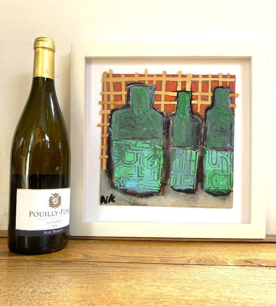 Image 1 of BOTTLES AND ORANGE GRID