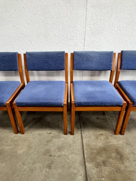 Image 1 of Vintage Extendable Dining Table with Chair, Cees Braakman for Pastoe, 1960s