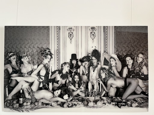 Last Supper - Jordi Gómez, 200x120 as new, with certificate