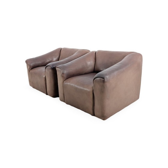 Image 1 of 2 poltrone Original de Sede DS 47 in pelle spessa
