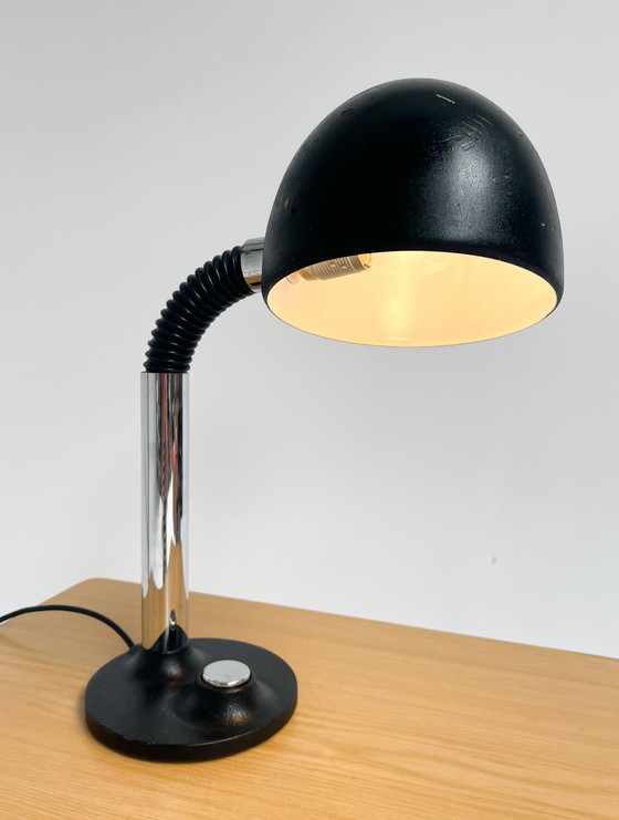 Image 1 of Lámpara de mesa industrial de Egon Hillebrand, años 70