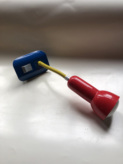 Lampada a mano vintage Memphis-stijl per contatto di arresto - Briloner