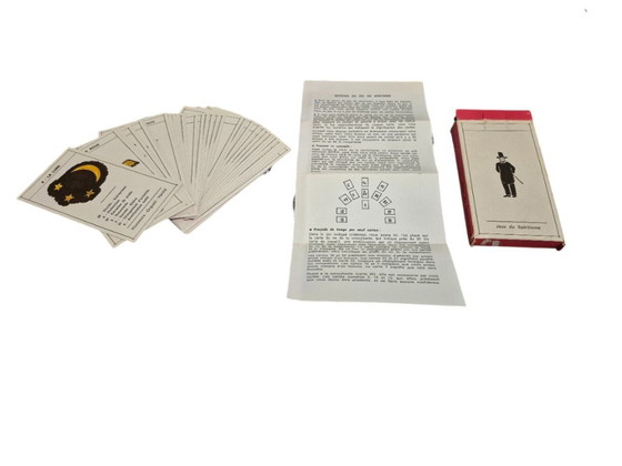 Jeux du Spiritisme, paper cards, Table accessories, White (photo 8 of 11)