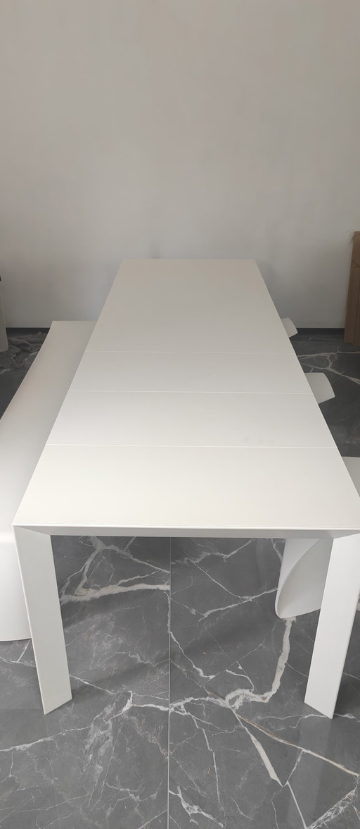 Kristalia Nori Extendable Table - 90x166/278cm – eettafels, Metal (photo 2 of 8)