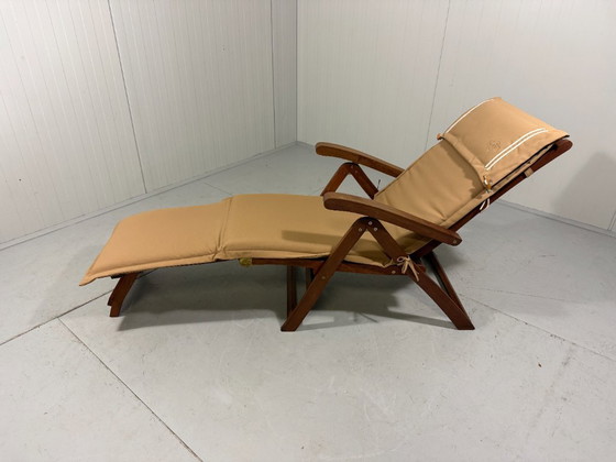 Image 1 of Teak deck chair lounger Royal Life-Style