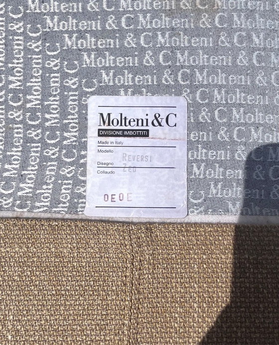 Molteni&C Reversi '14 Divano a 3 posti con poggiapiedi/pouf – Divani 3 posti, Other (photo 7 of 12)