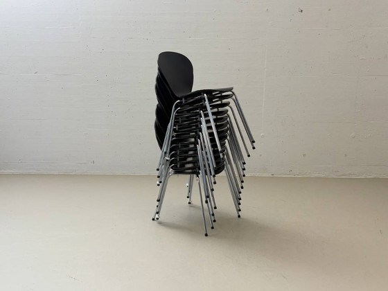 Image 1 of Juego de 6 sillas apilables, modelo SON / Solo, de Sitz & Co, Dinamarca.