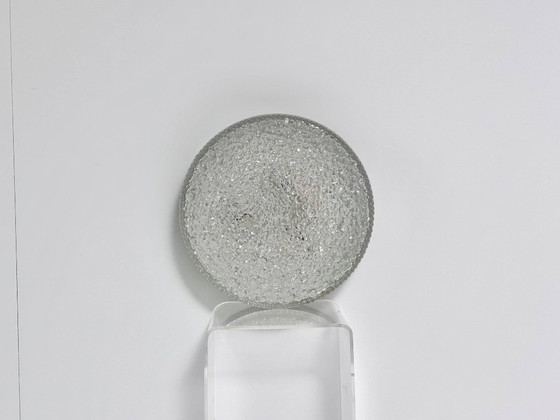 Staff Leuchten A 226 Plafoniera, Bubble Glass, Anni '70, Plafoniere, Vetro, Metallo, Nero, Modern (foto 2 di 9)