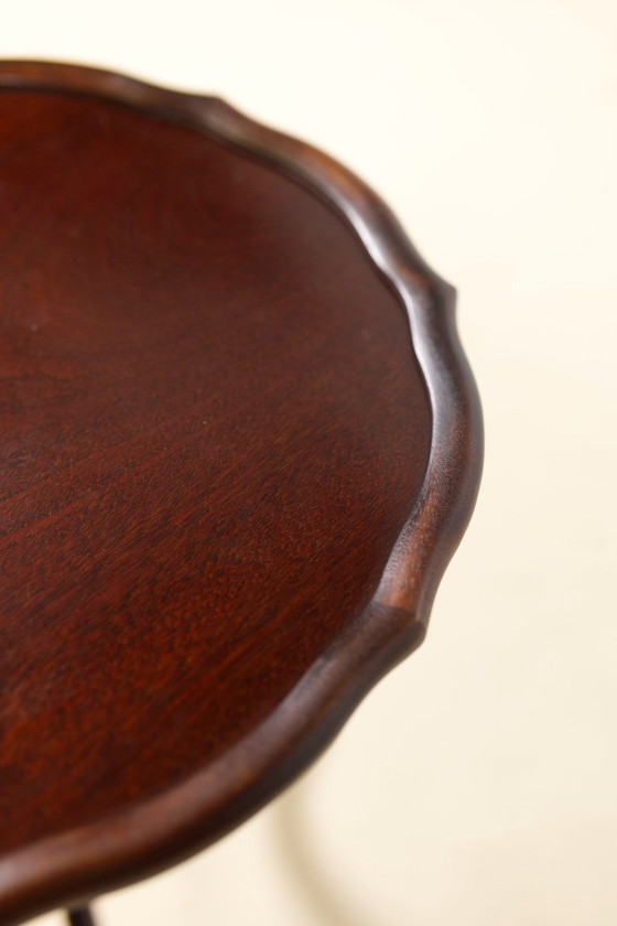 Image 1 of Mesa auxiliar de caoba al estilo de Anton Kildeberg, Dinamarca, década de 1960