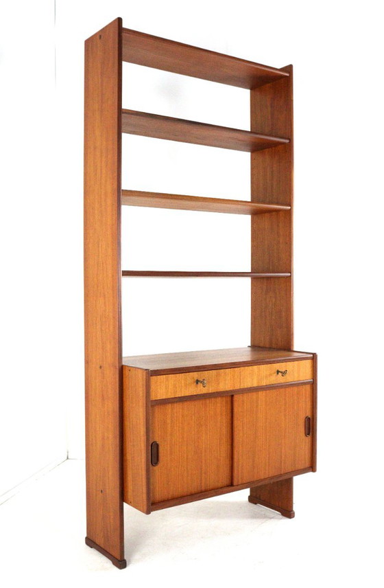 Libreria vintage divisoria per ambienti in teak, stile metà secolo – Librerie, Wood (photo 12 of 17)