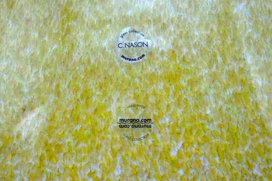 Image 1 of Lampada da tavolo moderna in vetro di Murano italiano "Pulegoso" di Carlo Nason