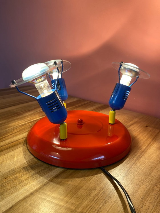 Set di Faretti Boxford Holland & Shell Electric | Illuminazione Postmoderna Stile Memphis | Anni '90 (photo 16 of 24)