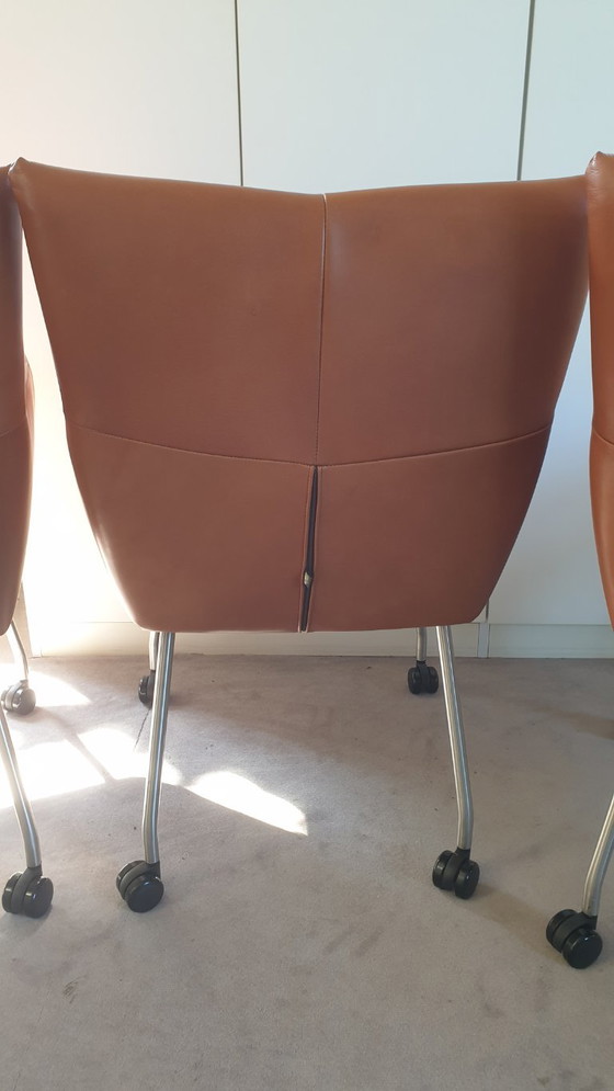 4x Design On Stock Moka – Dining chairs, Leather (photo 11 of 12)