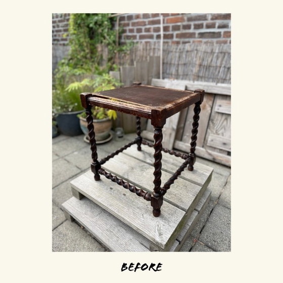 Barley – tabouret en chêne avec assise en corde de papier – Reday, Bois (photo 5 of 5)