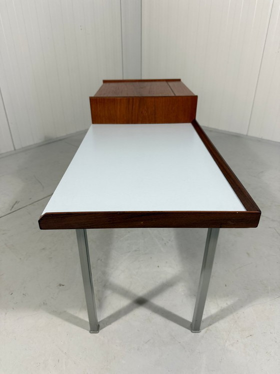 Image 1 of Banc téléphonique avec espace de rangement, années 1960