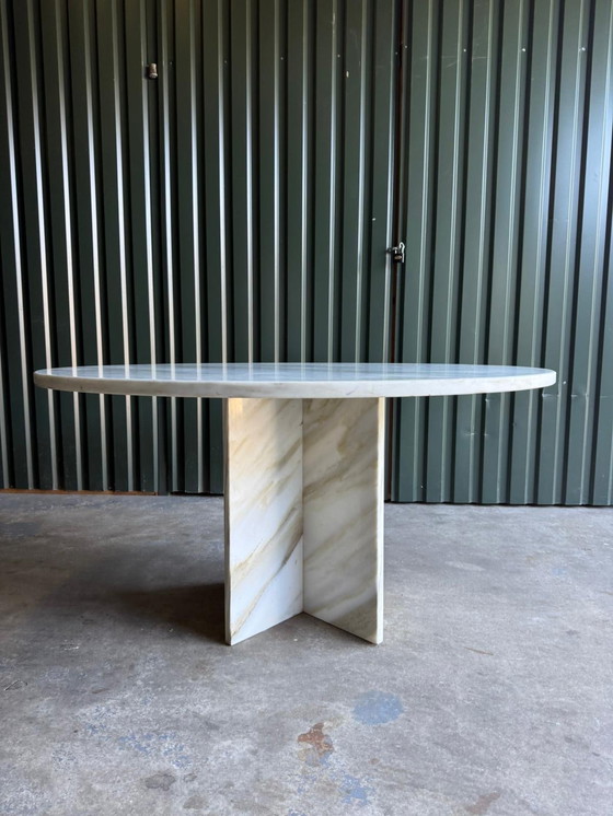 Image 1 of Tavolo da pranzo in marmo vintage