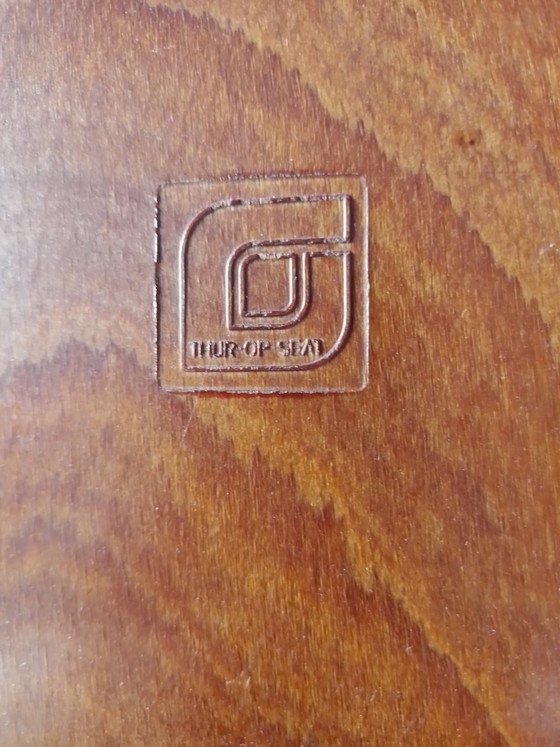 2 x Thur-op-seat plywood chairs – Dining chairs, Metal (photo 3 of 8)