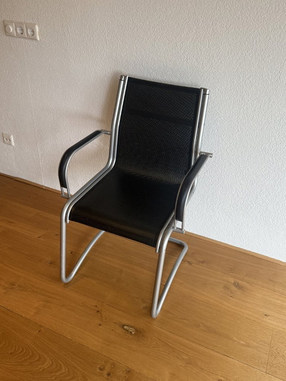 Image 1 of Perfect condition black Sitland "Visitor chair"