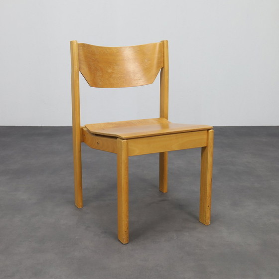 Image 1 of Set van 6 vintage eetkamerstoelen, 1970