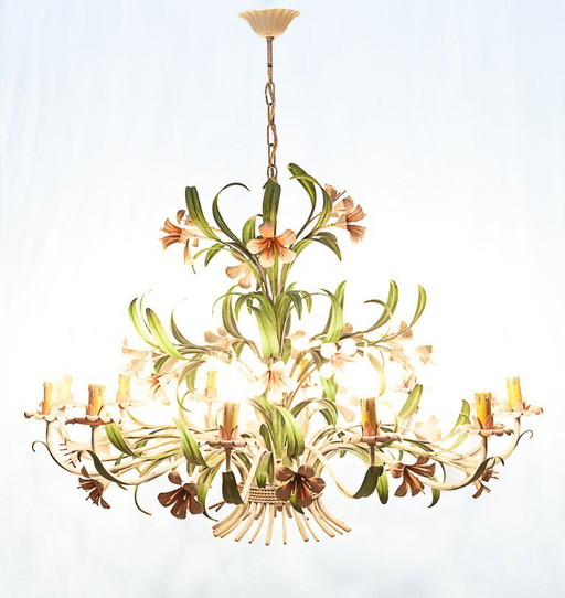 Florentine chandelier with 12 lights