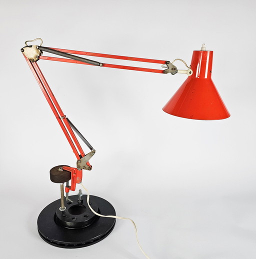 LB (Lyskaer Belysning) - lampe d'architecte - Modèle D - Danemark - 80's