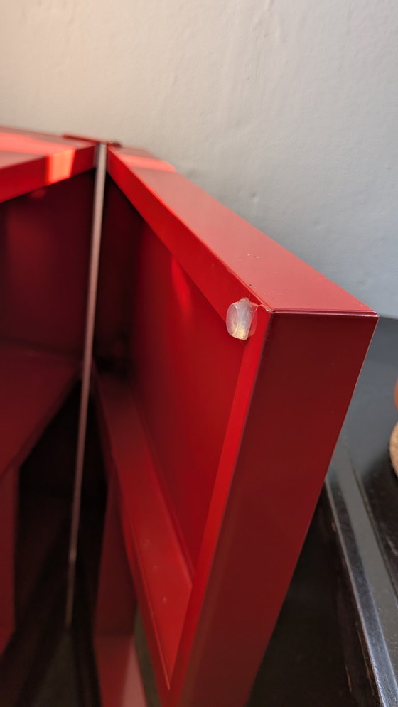 IKEA Jaren 90 Metalen Kastje Atran Eva & Peter Moritz – Wandkast (photo 5 of 5)