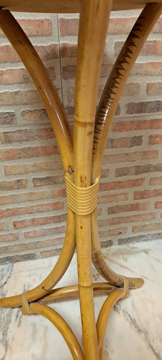 Bamboe Sokkel – Bijzettafels, Rotan (photo 7 of 8)