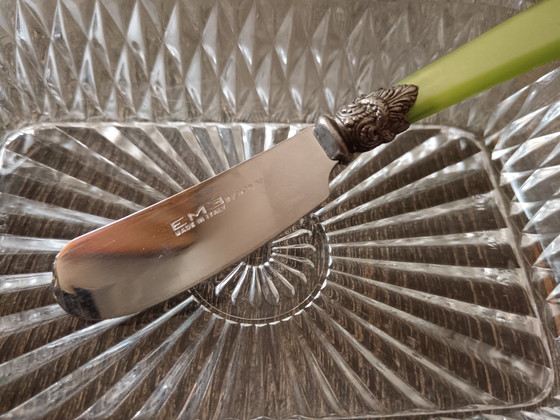 Image 1 of Butterdose (DURELAX) - mit Messer (EME) aus den 1970er Jahren