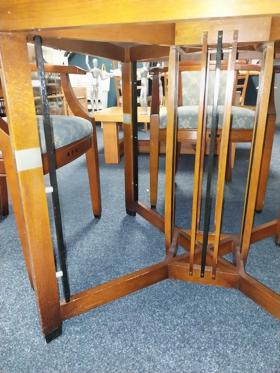 Image 1 of 1 x dinner set by Schuitema, Art Deco style. Dining area plus side table