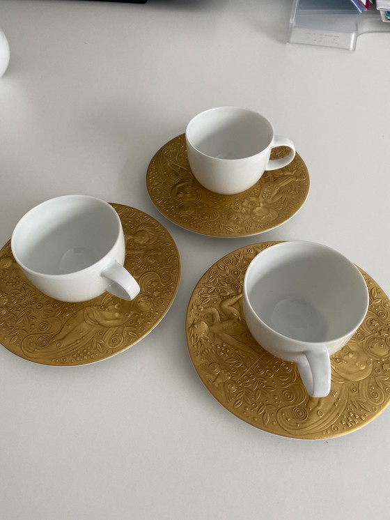 Image 1 of Rosenthal Studiolijn Zauberflöte 8-Delig Espressokoffie Servies