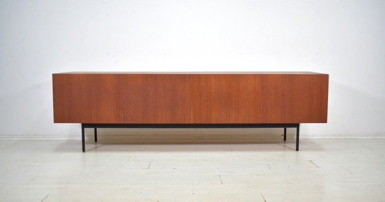 Image 1 of Dressoir van Dieter Waeckerlin, model B40, jaren 1950/60, teak, vintage uit het midden van de vorige eeuw, Behr meubels