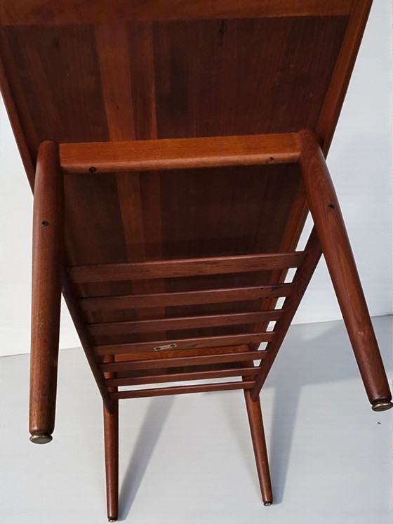 Image 1 of Mid Century Grete Jalk Teak Couchtisch Sofatisch Tisch 1960er
