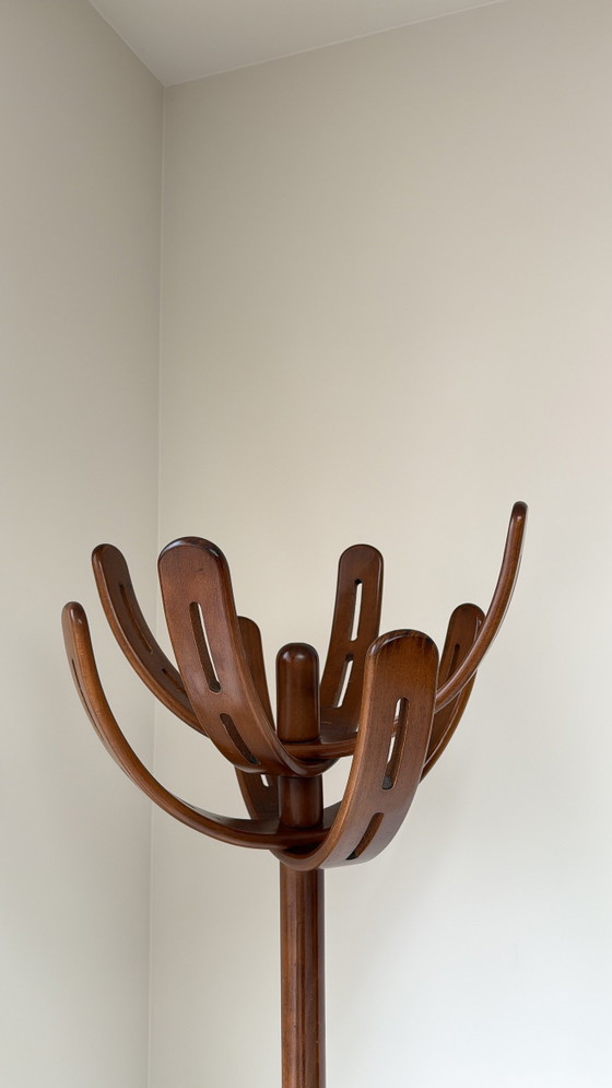 Image 1 of Vintage houten ‘Cactus’ kapstok van Pallavisini