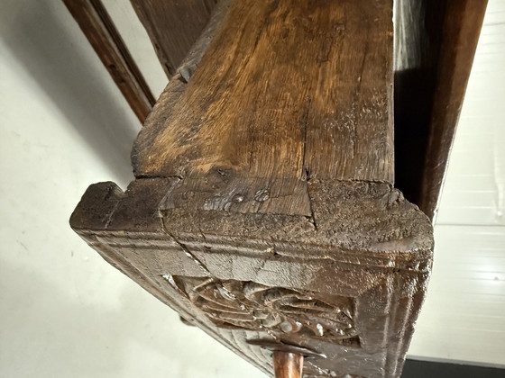 Image 1 of Brutalist Antique Spanish Coffee Table