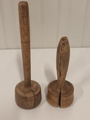 Antique Wooden Mashers