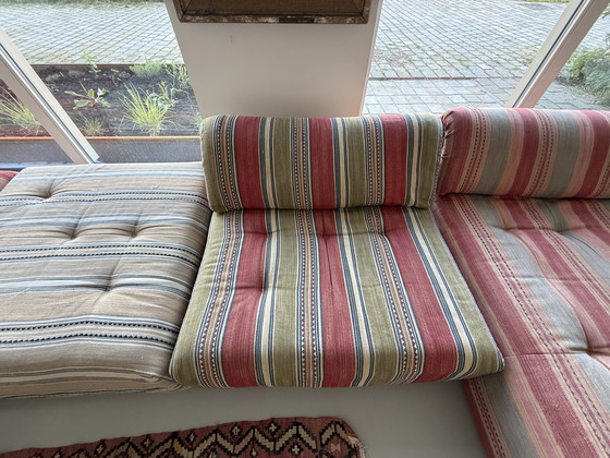 Image 1 of Vintage Roche Bobois Voyage Immobile modulaire bank 5 stuks