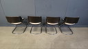 Set of Arpege dining chairs Étienne Fermigier for Baumann, 1970s