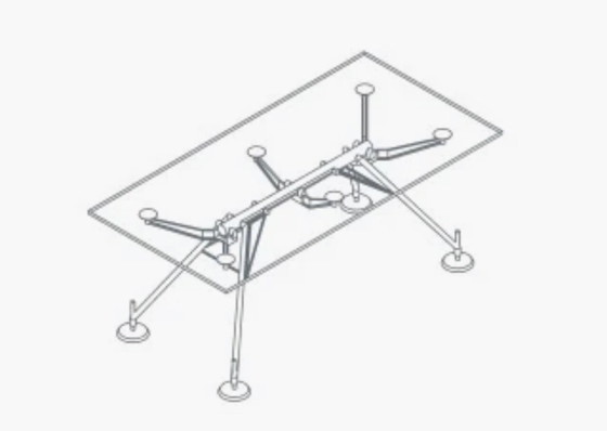 Image 1 of Tecno Nomos Norman Foster eettafel/bureau 