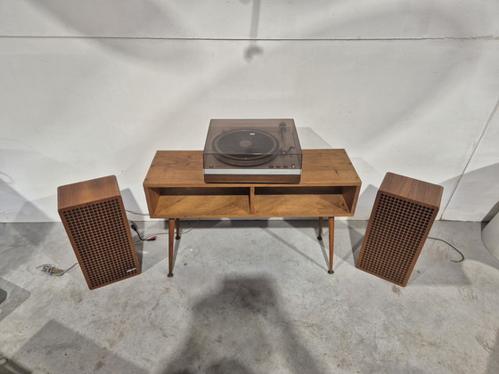 Image 1 of Mid-century vintage audio table design
