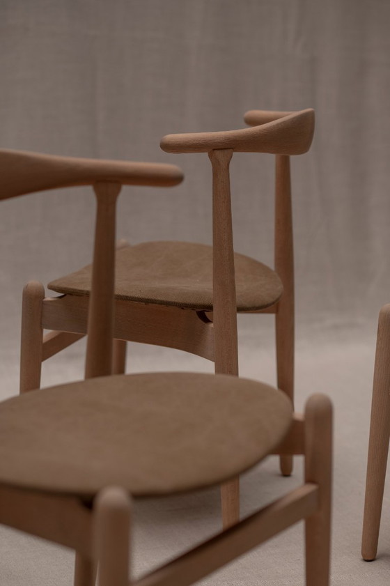 Image 1 of Sedie da pranzo modello FH 1934 di Hans J. Wegner